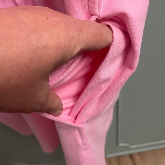 Members Mark Size XXL Tank Dress Pink Pockets Drawstring Waist Casual - Picture 4 of 4